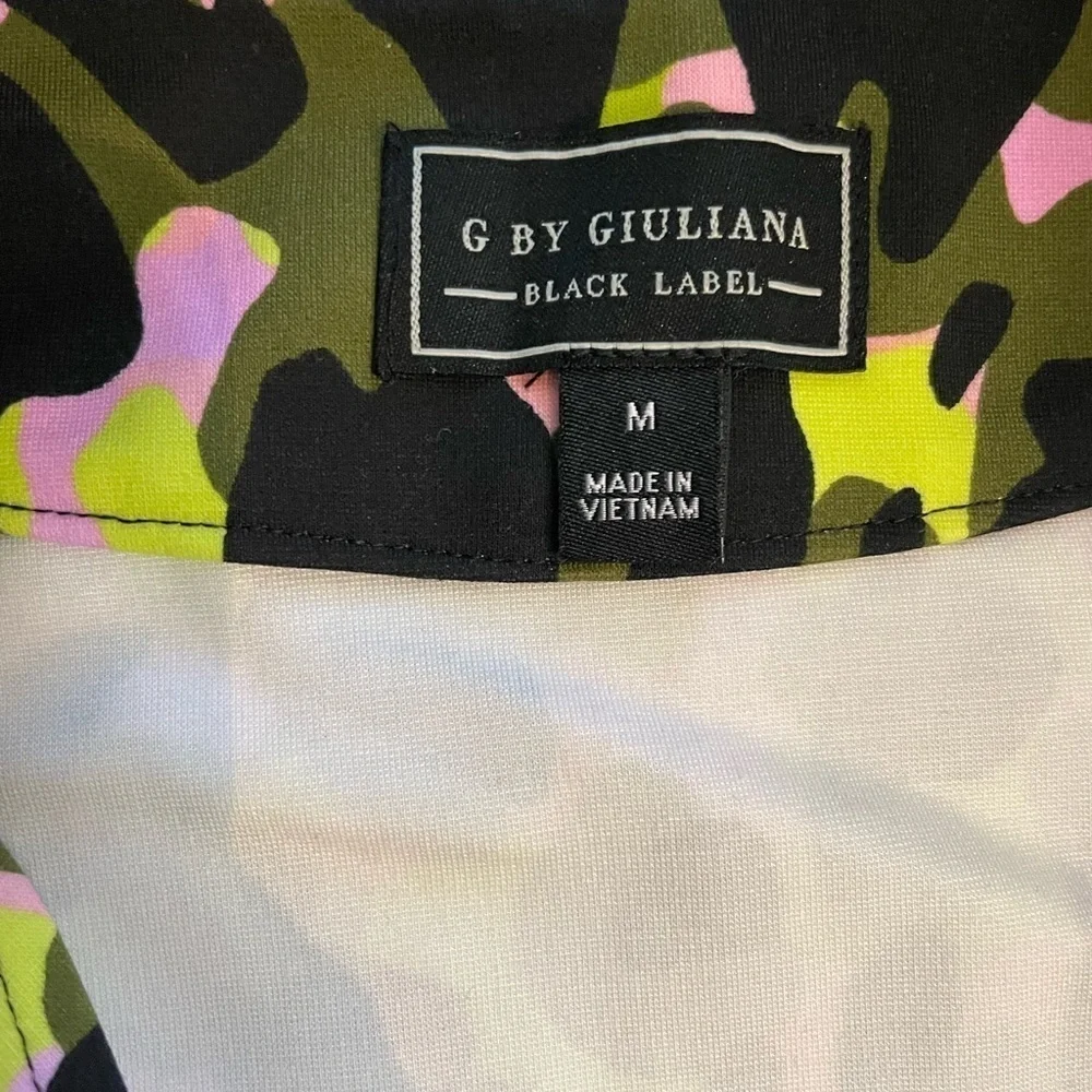 G By Giuliano -Black Label- Camo Track Jacket